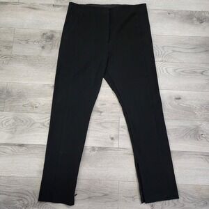 Ann Taylor Pants Women's Size 14 Black Stretch Office Career Work Straight Leg‎